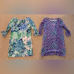 Two Lilly Pulitzer Girl’s Long Sleeved Dresses (size 6-7)